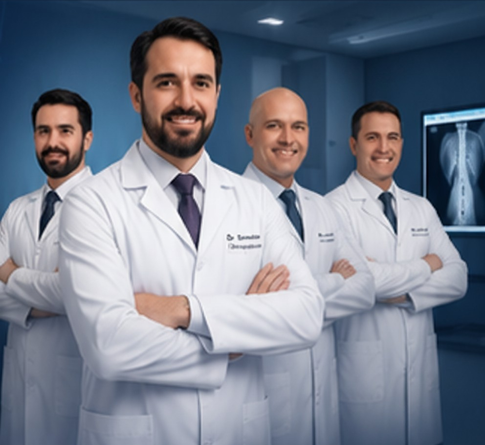 Equipe de médicos ortopedistas do IOT Guarapuava